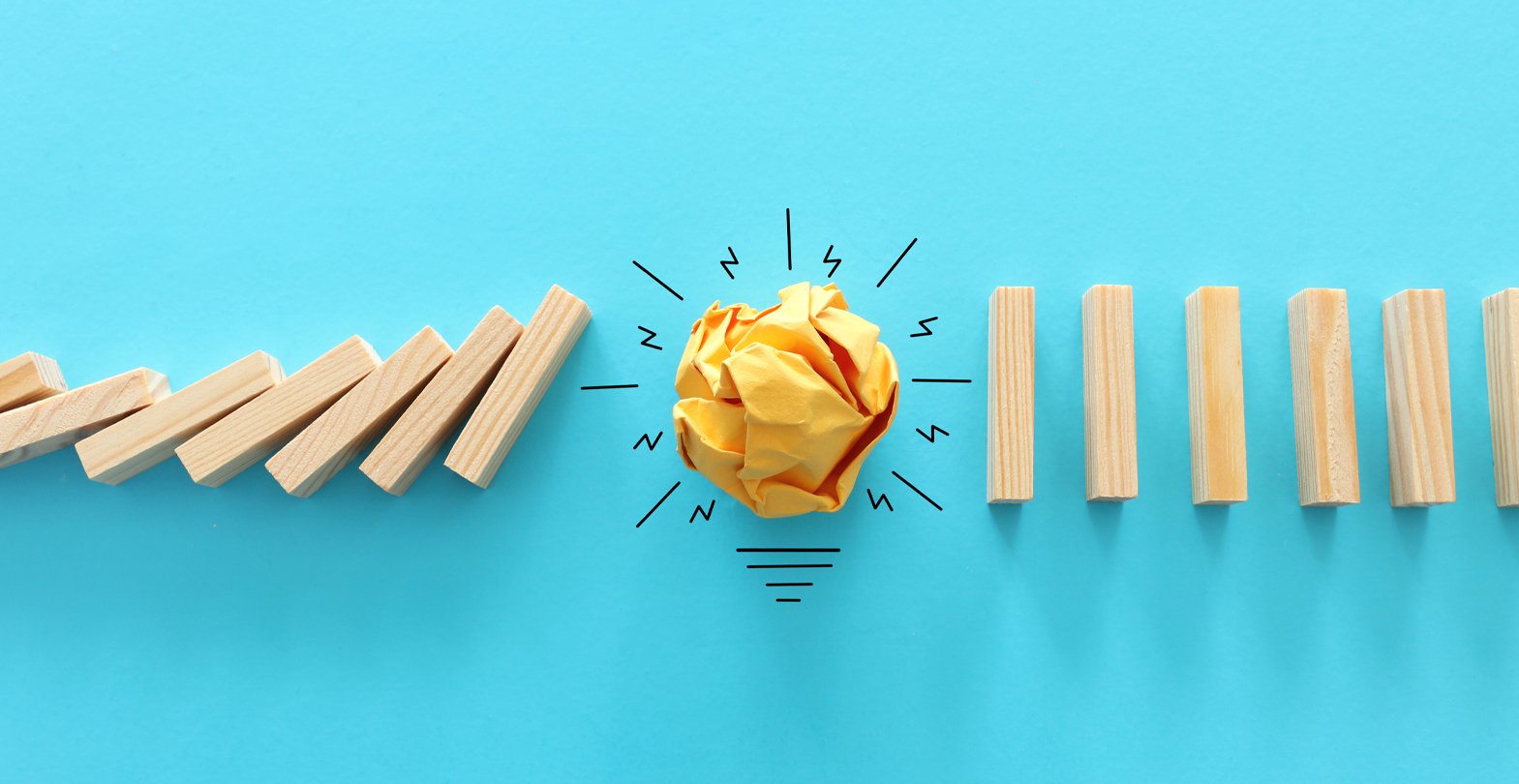 Education,Concept,Image.,Creative,Idea,And,Innovation.,Crumpled,Paper,As